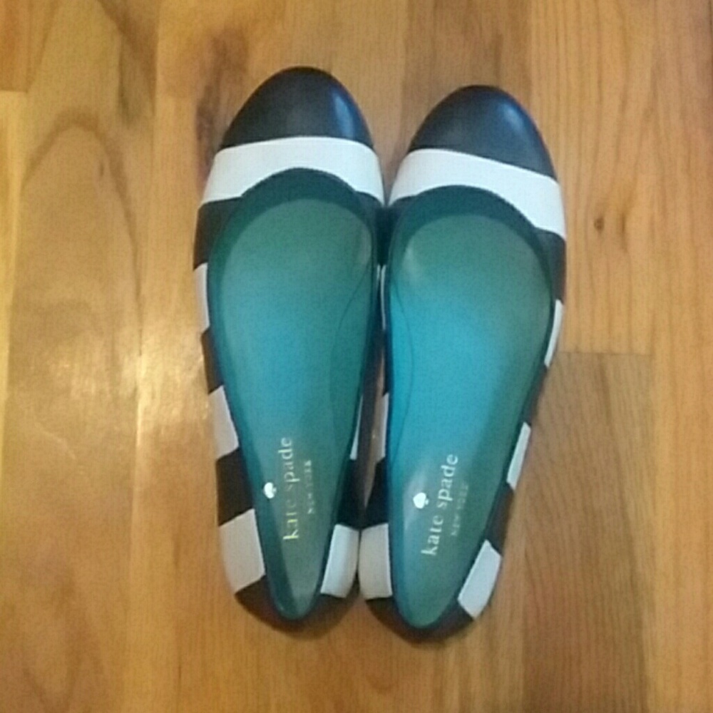 Kate Spade Stripes Flats